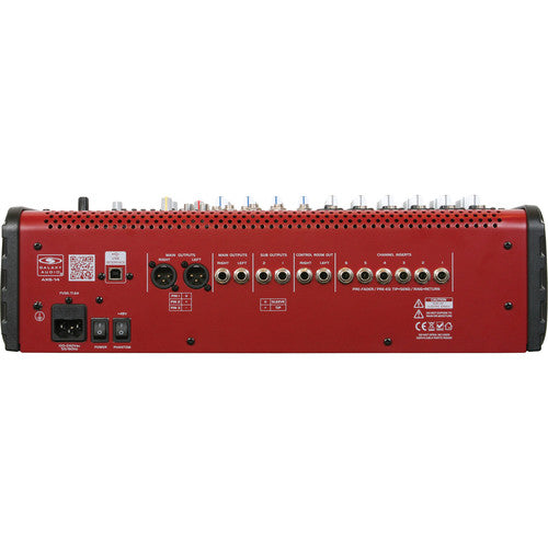 Galaxy Audio AXS-14 Mixer audio analogique 14 entrave