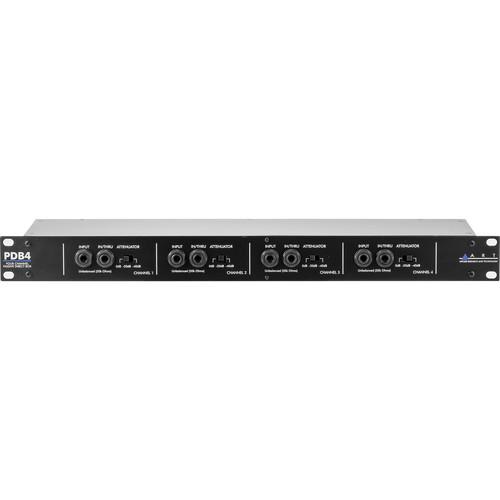 Art Pdb4 Rackmountable 4-Channel Passive Direct Box - Red One Music