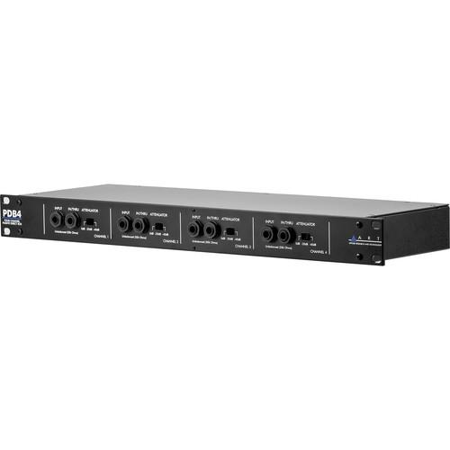 Art Pdb4 Rackmountable 4-Channel Passive Direct Box - Red One Music