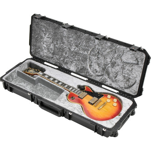 SKB 3I-4214-56 iSeries Waterproof Flight Case for Gibson Les Paul Guitar