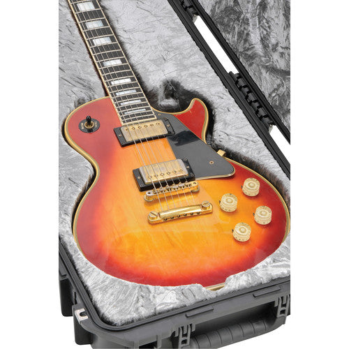SKB 3I-4214-56 iSeries Waterproof Flight Case for Gibson Les Paul Guitar