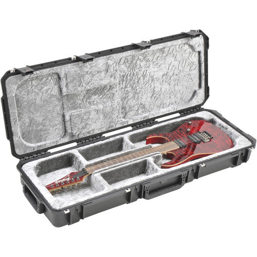SKB 3I-4214-OP ISERIES Étui de vol à cavité ouvert imperméable pour guitare électrique