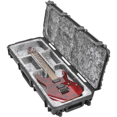 SKB 3I-4214-OP ISERIES Étui de vol à cavité ouvert imperméable pour guitare électrique