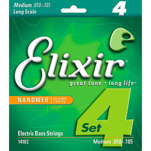 Elixir Bass Gtr-4 Str-Nw-Hvy-Lg 14102 Scale 050070085105 - Red One Music