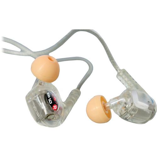 Galaxy Audio EB-10 Professional Dual-Driver In-Ear Monitor Headphones - Red One Music