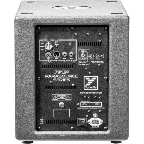 Yorkville PS12S 900W Parasource Powered Subwoofer - 12"
