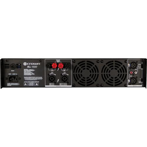 Crown XLI1500 Crown Audio Stereo Power Amplifier - Red One Music