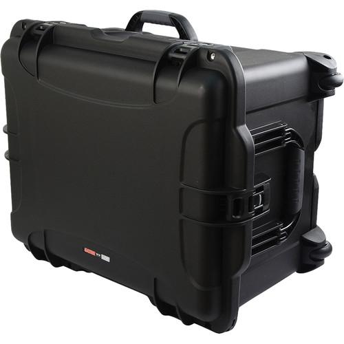 Gator Cases Gu-2217-13-Wpdf Black Injection Molded Case With Diced Foam - Red One Music