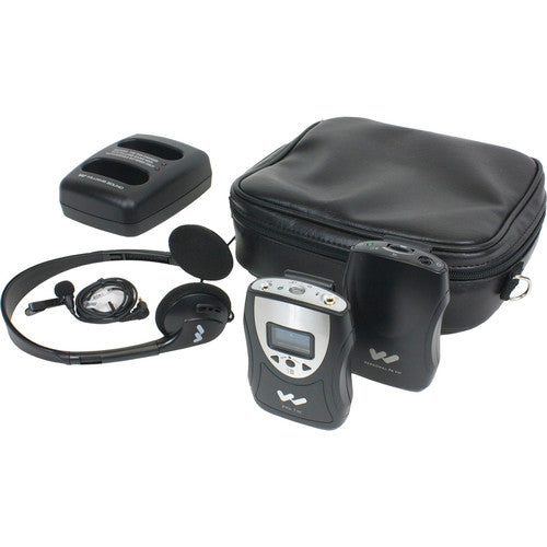 Williams AV PFM PRO RCH Rechargeable Personal FM Listening System with Rechargeable Batteries