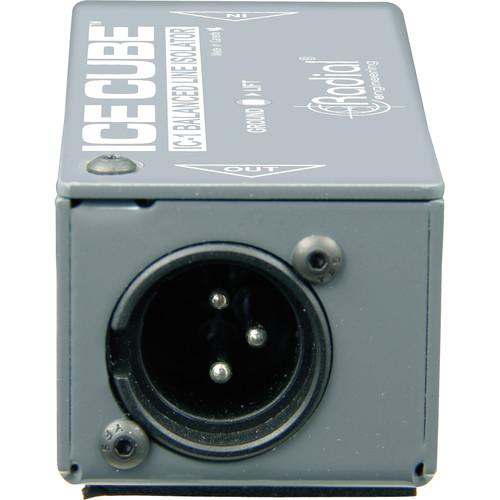 Radial Ice Cube C-1 Balanced Line Isolator And Hum Eliminator - Red One Music