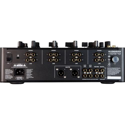 Allen  Heath Xone:43 Dj Mixer - Red One Music