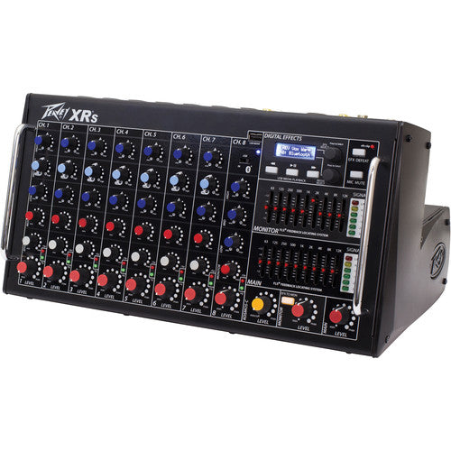 Peavey XR S Table de mixage amplifiée 8 canaux 1 000 W avec Bluetooth