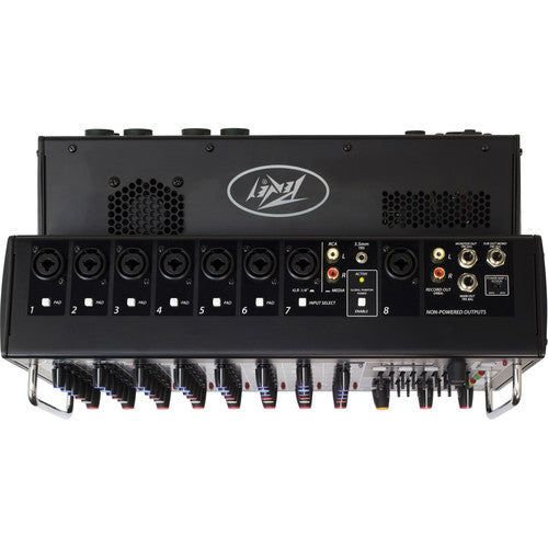 Peavey XR S Table de mixage amplifiée 8 canaux 1 000 W avec Bluetooth