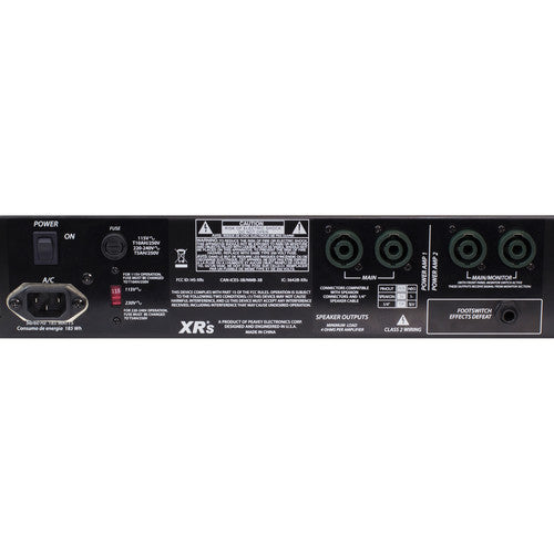 Peavey XR S Table de mixage amplifiée 8 canaux 1 000 W avec Bluetooth