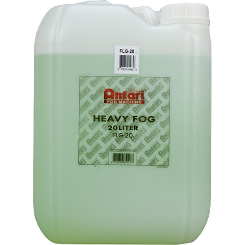 Antari FLG-20 Long-Lasting Fog Fluid for Antari Fog Machines 20L (Green Formula)