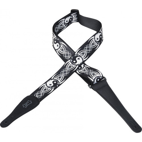 Levy's MP-15 Polyester Guitar Strap (Yin-Yang Pattern)