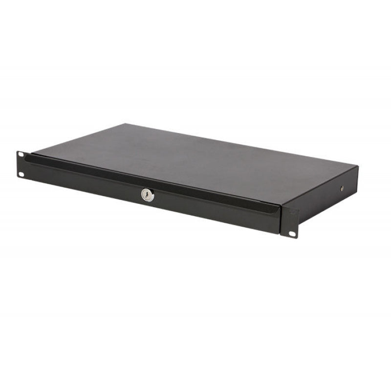 On-Stage RDLS1000 1U Shallow Locking Rack Drawer