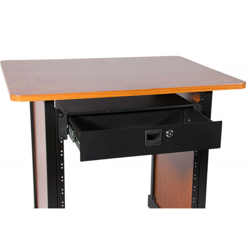 On-Stage RDLS2000 2U Shallow Locking Rack Drawer