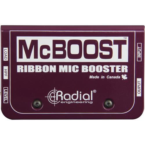 Radial Mboost  Microphone Signal Intensifier - Red One Music