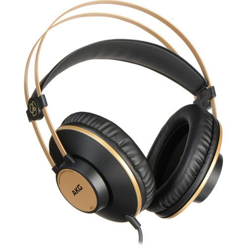 AKG K92 Closed-Back Studio Headphones - Red One Music