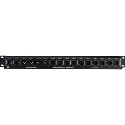 Art P16 Rackmount Balanced Xlr Patch Ba - Red One Music