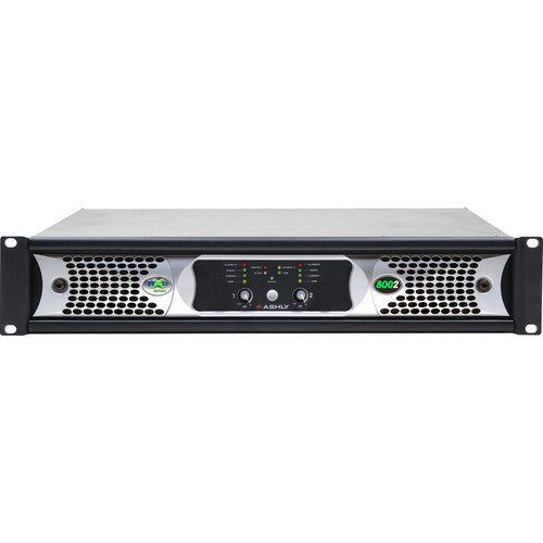 Ashly NXP8002D 2-Channel Multi-Mode Network Power Amplifier with Protea DSP Software Suite & Dante Digital Interface