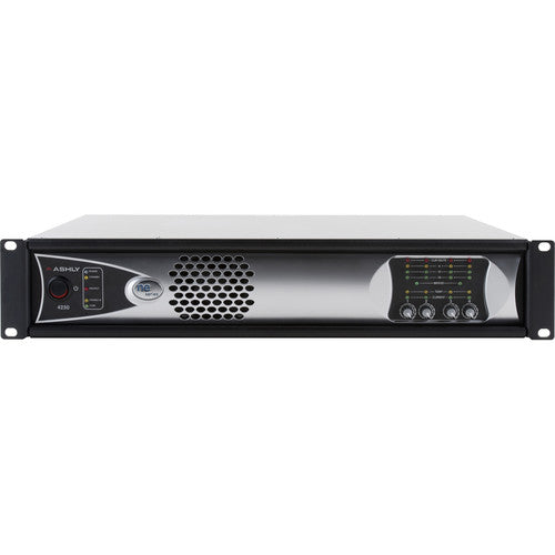 Ashly NE4250BD 4-Channel 1000W Network-Enabled Power Amplifier with OPDAC4 and OPDante Cards (Low-Z)