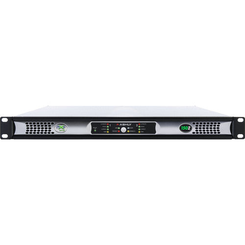 Ashly NXP1502D 1U 2-Channel Multi-Mode Network Power Amplifier with Protea DSP Software Suite & Dante Digital Interface