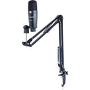 Marantz Professional Pod Pack 1 Usb Microphone With Broadcast Stand Amp Cable Kit - Red One Music