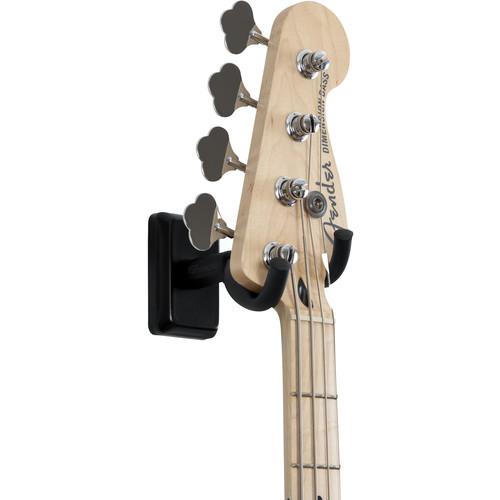 Gator Gfw-Gtr-Hngrblk Wall-Mounted Guitar Hanger With Black Mounting Plate - Red One Music