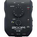 Zoom U-22 USB Mobile Recording And Performance Interface - Red One Music