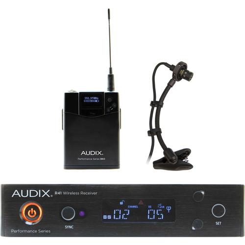Audix Ap41 Sax Single-Channel Wirless Clip-On Condenser Microphone - Red One Music