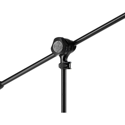 Hercules Ms432B Quick Turn Tripod Microphone Stand W2 In 1 Boom - Red One Music