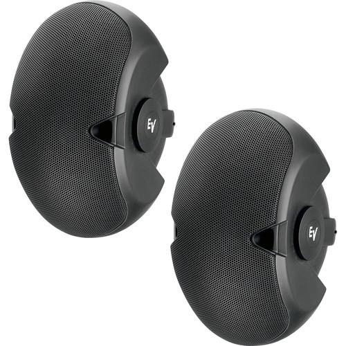Electro-Voice EVID 6.2T 70V Pair 1 Titanium Tweeter And 70V100V Transformer - Blackpair - Red One Music