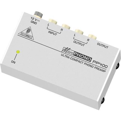 Behringer Pp400 Ultra Compact Phono Preamplifier - Red One Music