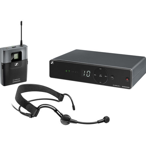 Sennheiser XSW 1-ME3-A UHF Headmic Set (A: 548 to 572 MHz) - Red One Music