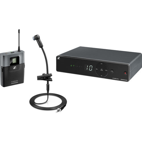 Sennheiser XSW 1-908-A UHF Wireless Brass Set with e908T Gooseneck Mic (A: 548 to 572 MHz) - Red One Music