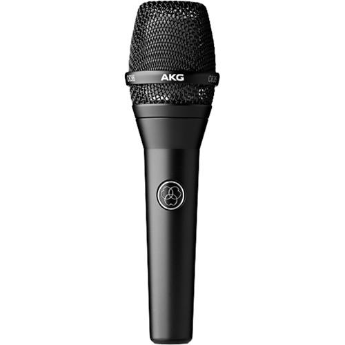 AKG C636 Blk Master Reference Condenser Vocal Microphone Matte Black - Red One Music