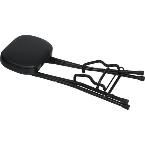 Gator Gfw-Gtr-Seat Guitar Performance Seat/Single-Guitar Stand Combo - Red One Music