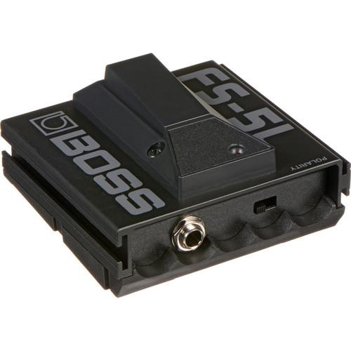 Boss Fs-5L Latch-Type Footswitch - Red One Music