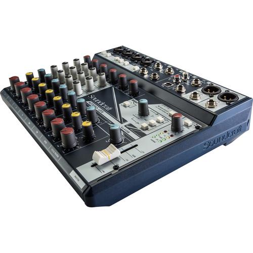 Soundcraft Notepad-12FX Analog Mixing Console - Red One Music