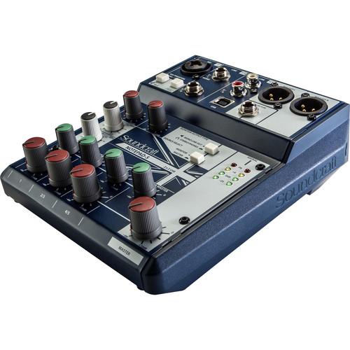 Soundcraft Notepad-5 Analog Mixing Console - Red One Music