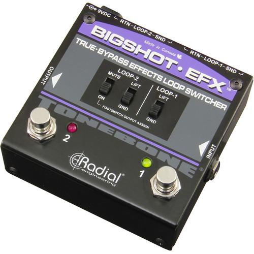 Radial Bigshot Efx R800 7214 Bigshot Efx Effects Loop Switcher - Red One Music