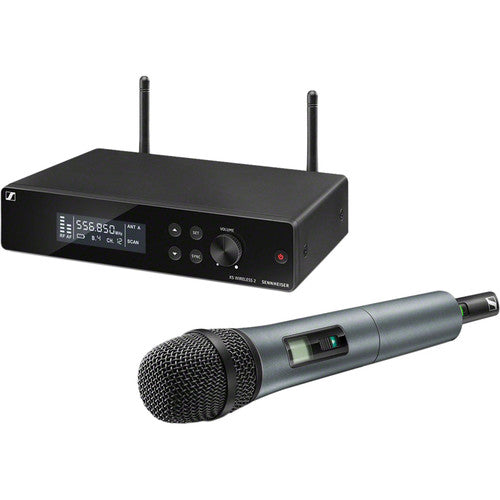 Sennheiser XSW 2-835-A Wireless Handheld Microphone System with e835 Capsule (A: 548 to 572 MHz) - Red One Music