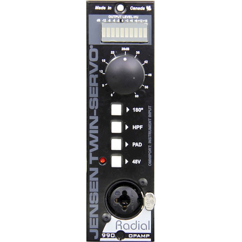 Radial Engineering TWIN SERVO 500 Series Jensen Mic Preamp