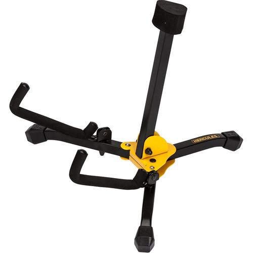 Hercules Gs401Bb Mini Stand For Acoustic Guitar - Red One Music