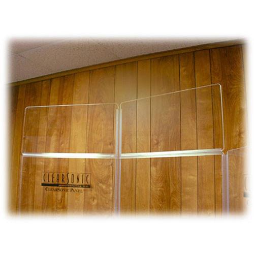 Clearsonic Ax2418X4 Wide X 18''High 4-Section Add-On Height Extenders With H-Channel - Red One Music