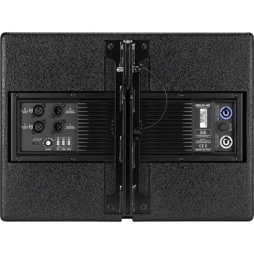 RCF HDL12-AS Caisson de basses actif pilotable - 12" (Noir)