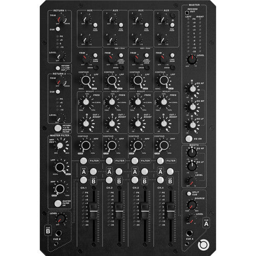PLAYdifferently MODEL-1.4 Premium Ultracompact 4-Channel Analog DJ Mixer