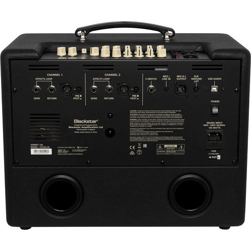 Blackstar SONNET 120W Acoustic Guitar Combo Amplifier - Black